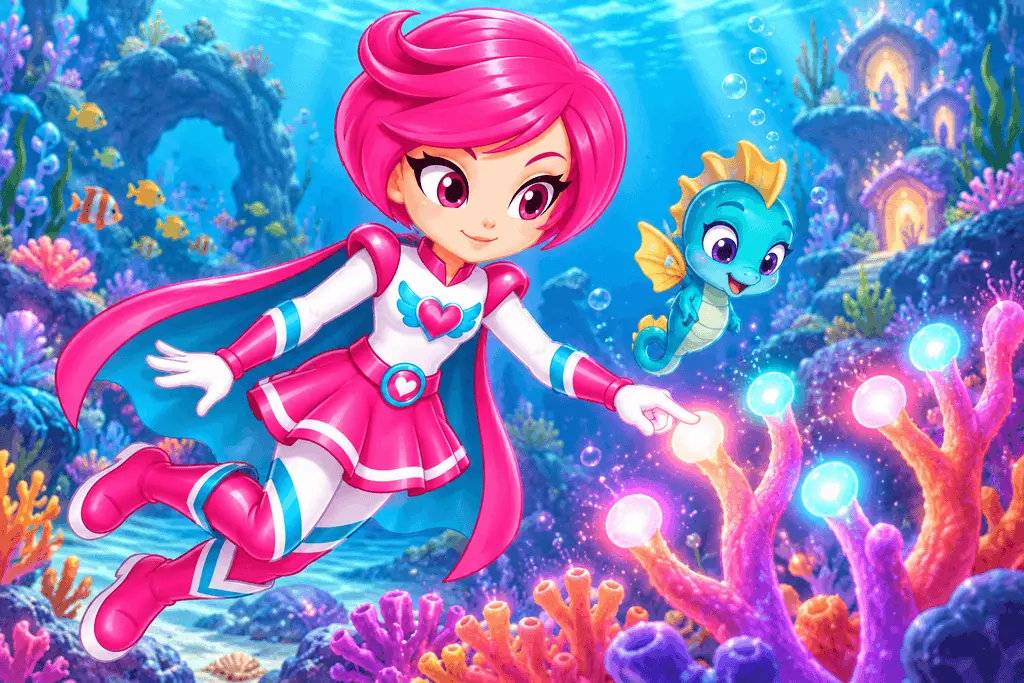 Gina Heartwing adventure artwork