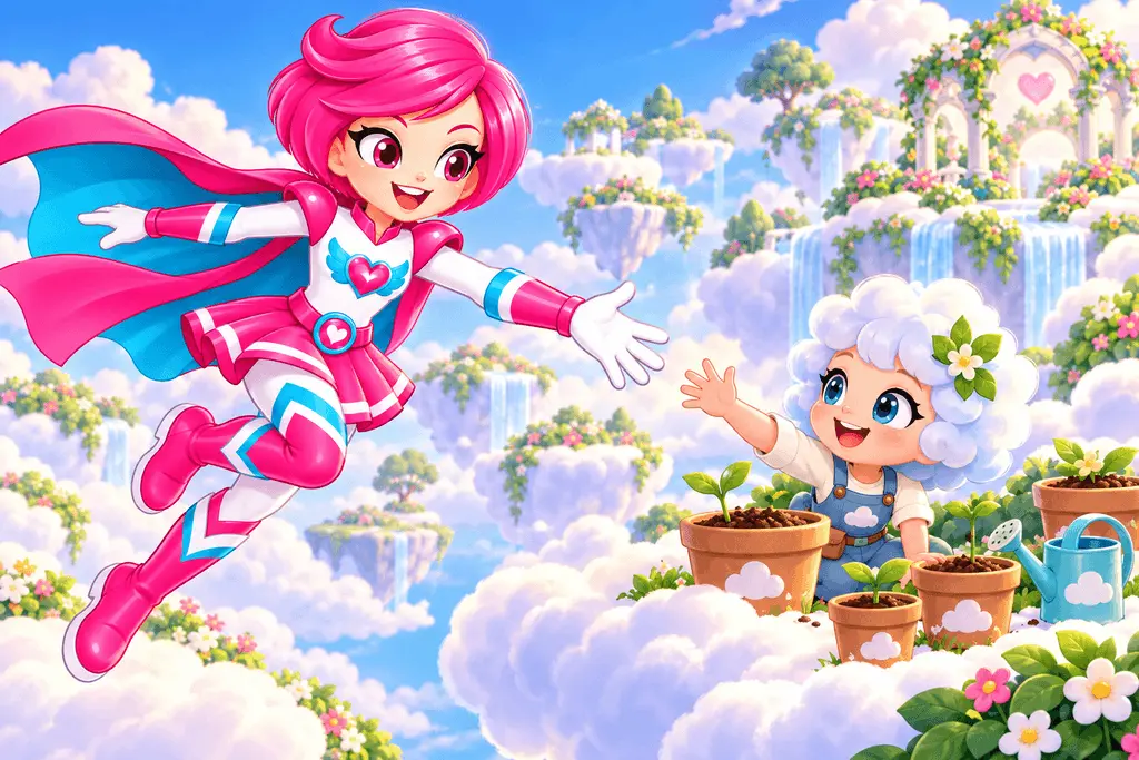 Gina Heartwing adventure artwork