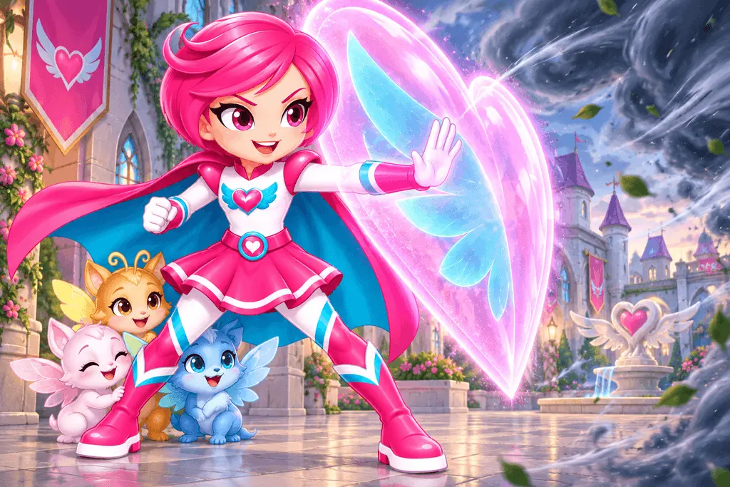 Gina Heartwing adventure artwork