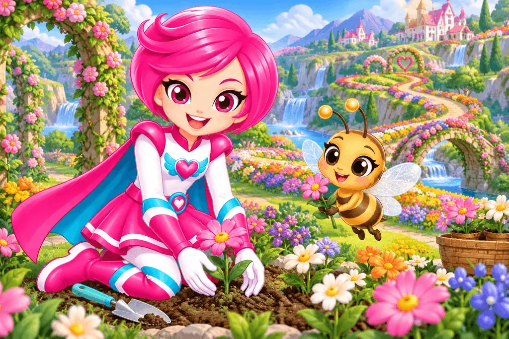Gina Heartwing adventure artwork