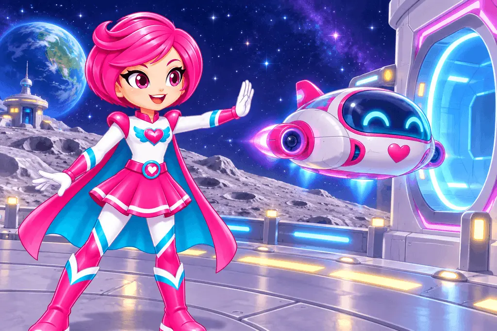Gina Heartwing adventure artwork