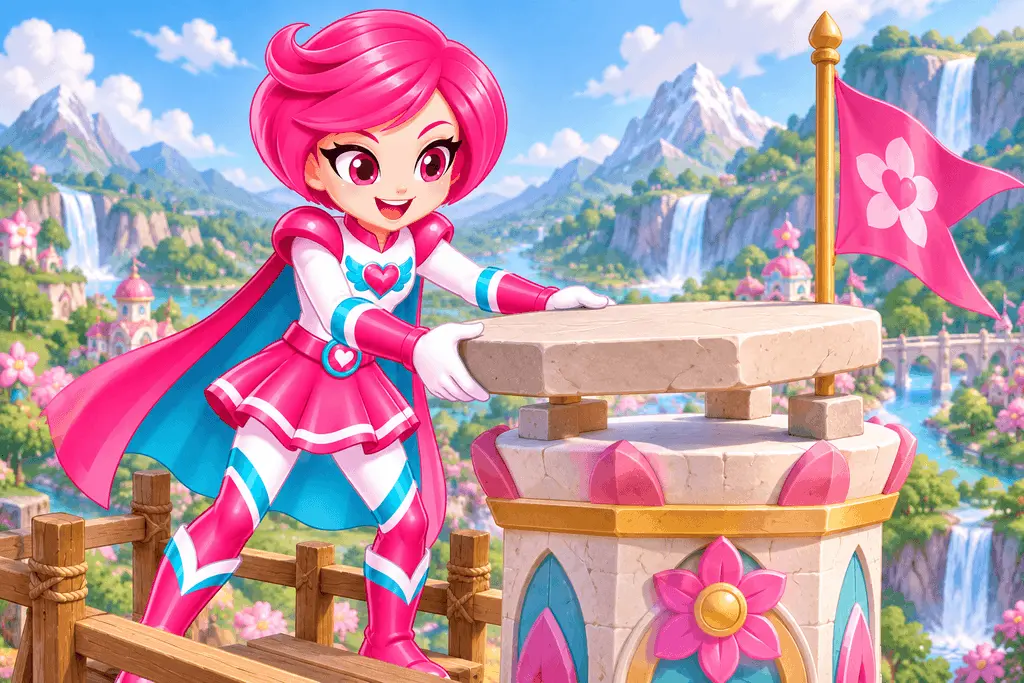 Gina Heartwing adventure artwork