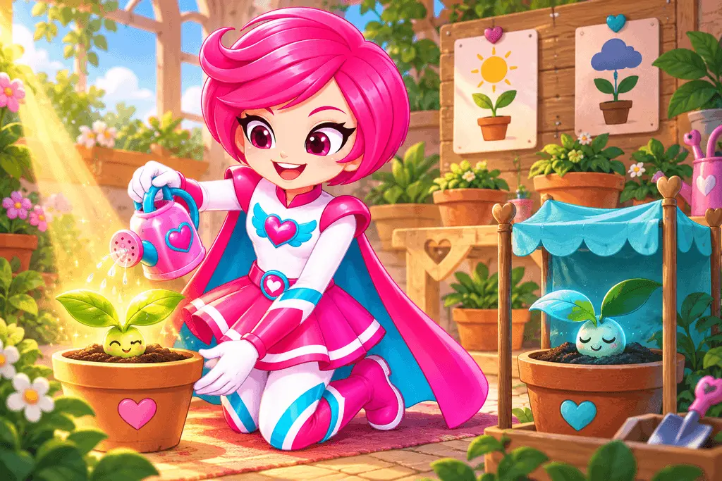 Gina Heartwing adventure artwork