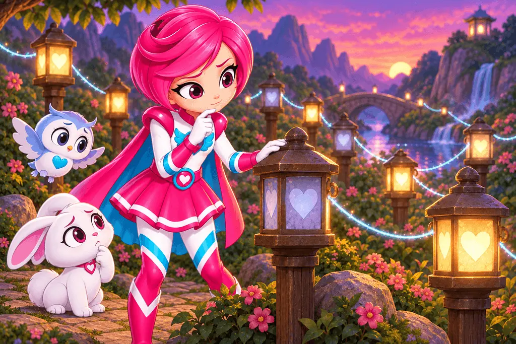 Gina Heartwing adventure artwork