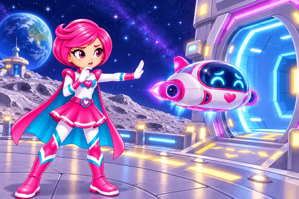 Gina Heartwing adventure artwork