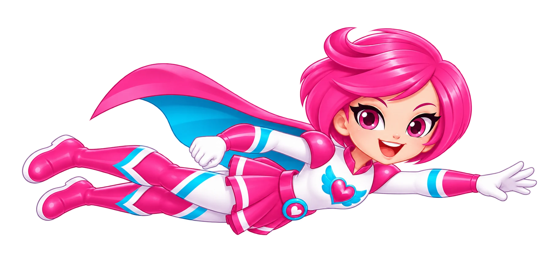 Gina Heartwing flying