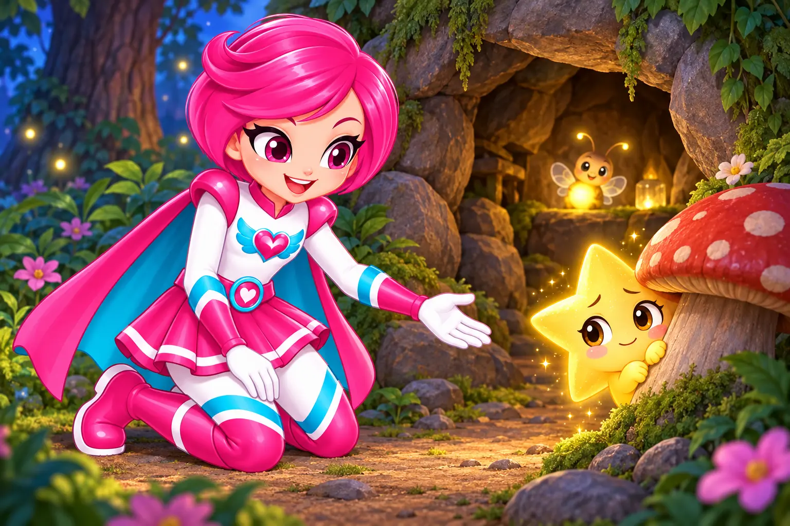 Gina and a little star