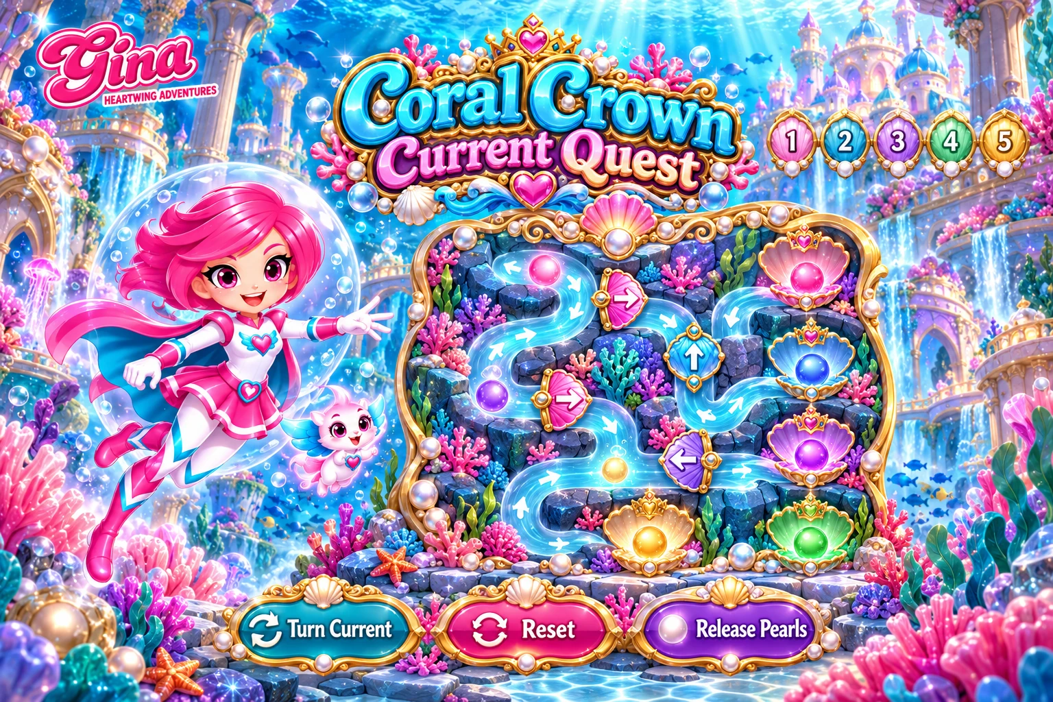 Coral Crown game artwork