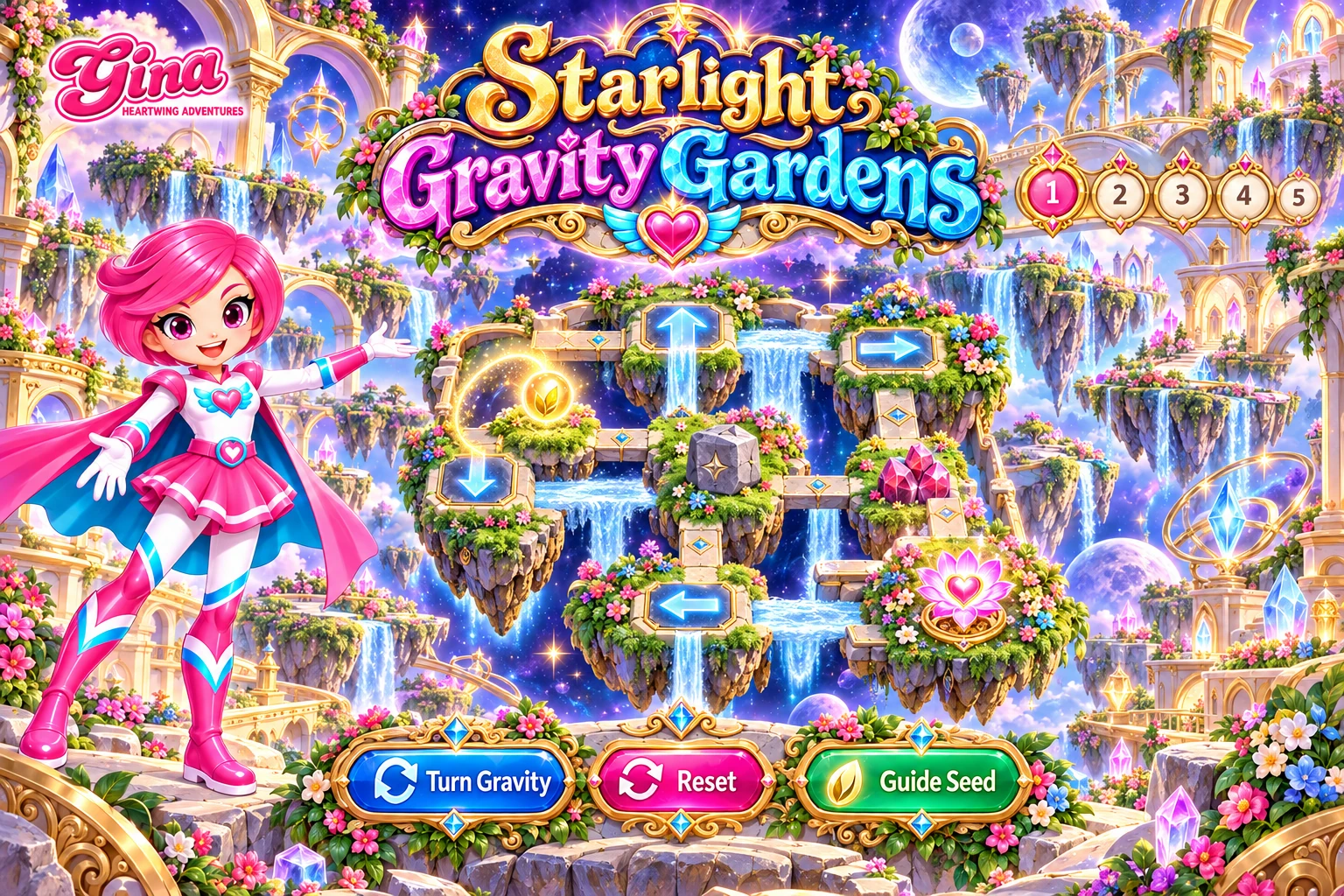 Starlight Gravity Gardens game artwork